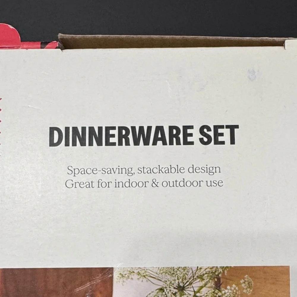 Woolrich Olive Green Ceramic Dinnerware Set